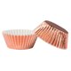 thumbnail image 5 of 200 piezas de papel de aluminio grueso, vasos metálicos para muffins, forros de papel para cupcakes, envoltorios para pasteles para hornear (plata + oro rosa), 5 of 5