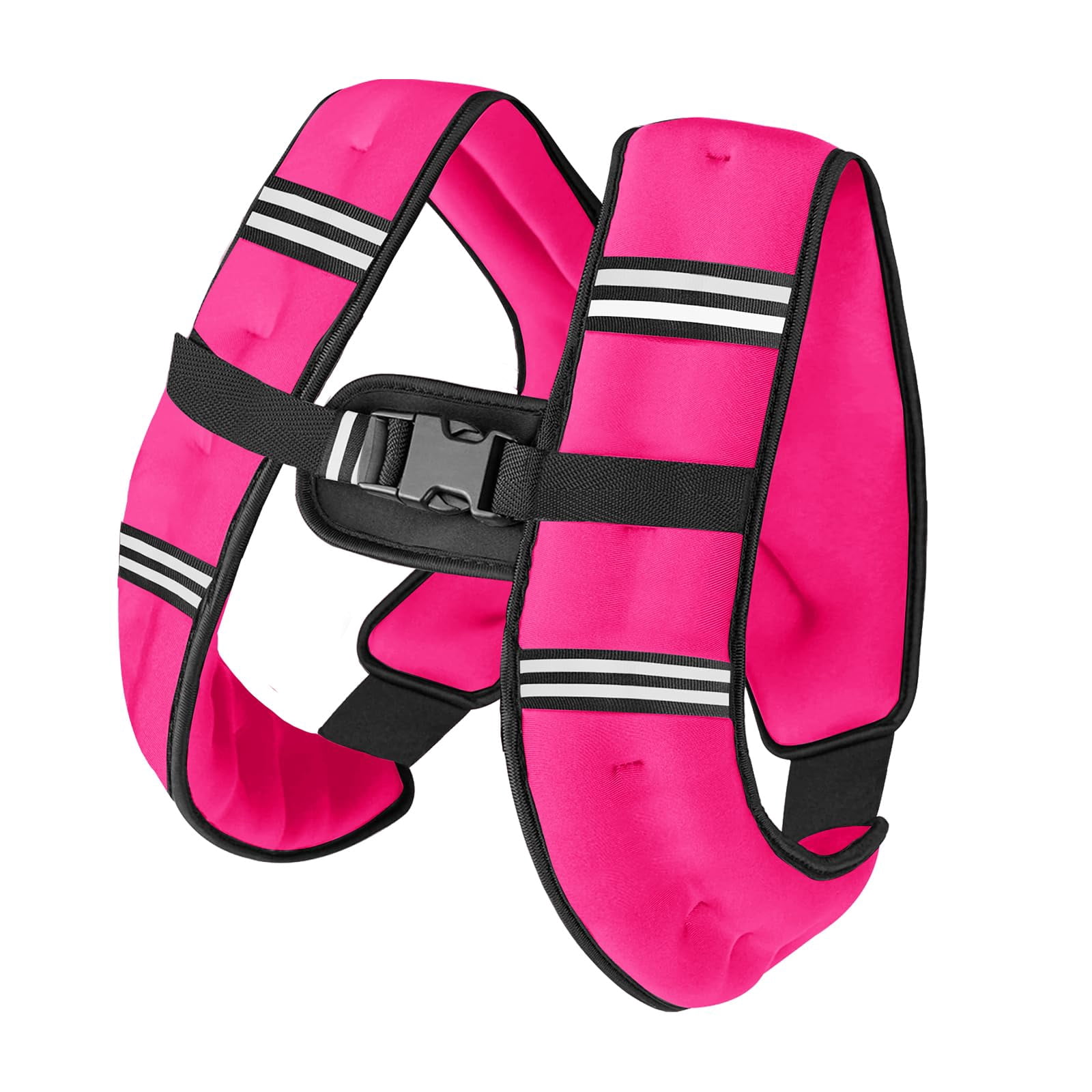 8lb Pink Weighted Vest for Workout Strength Running Fitness