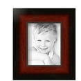 thumbnail image 2 of ArtToFrames 4" x 5" Honors Mahogany with Black Picture Frame, 4x5 inch Brown Wood Poster Frame (WOM-5154), 3 Pack, 2 of 6