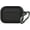 Black, variant on AirPods Pro 2nd Gen Case [Front LED Visible], Entronix Silicone Protective Shockproof Earbuds Case Cover Skin with Keychain Kit Set Compatible for Apple AirPods Pro 2nd Generation (Black)