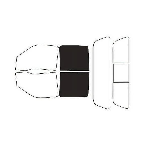 Avery Dennison NR Nano Ceramic IR Window Tint Kit Compatible with Ford F-250 2008-2016 (4 Door) -