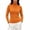 Tropical Orange, variant on DYTTDG Women's Solid Turtleneck Long Sleeve Knit Sweater, Raglan Sleeve Slim Fit Pullover with Ribbed Cuffs and Hem, Casual Soft Knit Layering for Fall Winter Daily Outfits