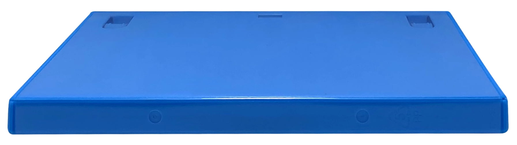 CheckOutStore 25 Standard Solid Blue Color Single DVD Cases