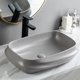 thumbnail image 3 of Jauz Improvement Lavabo Rectangular Ceramico Gris Satinado J0949, 3 of 3