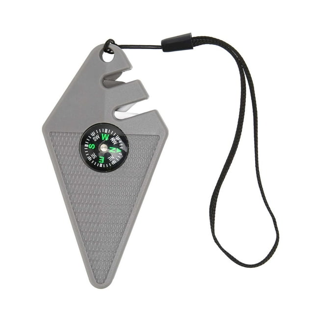 Pocket Knife Sharpener,2PCS 6 in 1 Hunting Knife Sharpener Knife Sharpener Survival Tool Exceptional Craftsmanship