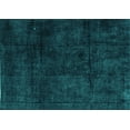 thumbnail image 1 of Ahgly Company Indoor Rectangle Abstract Turquoise Blue Modern Area Rugs, 7' x 10', 1 of 4