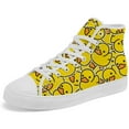 thumbnail image 5 of Aidianart Duck High Top Canvas Sneakers Womens High Top Shoes Size 8.5, 5 of 5