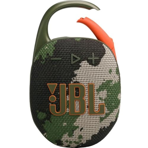 Equipo de altavoces Bluetooth ultraportátil resistente a la intemperie JBL Clip 5 - Renovado