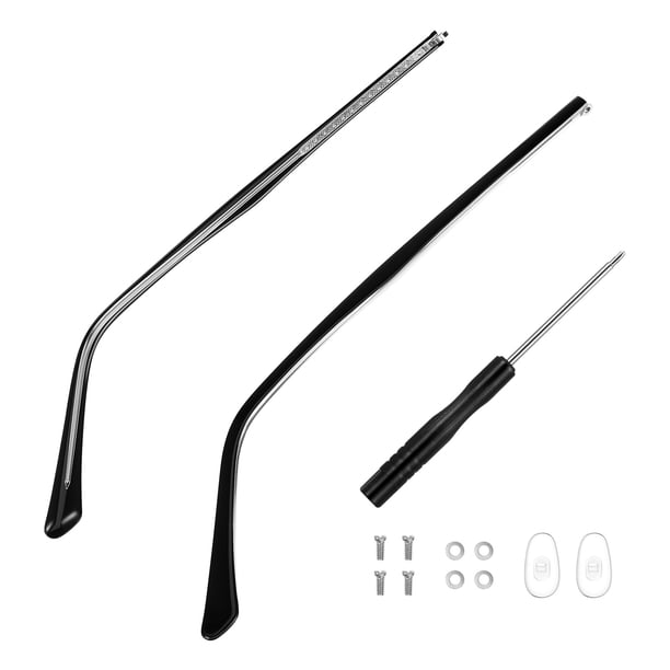 WORGEOUS 1 par de gafas universales, patillas de repuesto, gafas de moda, patas de brazos de Metal