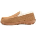 thumbnail image 2 of Territory Mens Walkabout Slip-on Genuine Sheepskin Moccasin Slipper, 2 of 9
