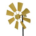thumbnail image 1 of Idyllic Wrought Iron Garden Plug-In Rotating Windmill Gardening Courtyard Villa Decoration Outdoor Windmill, 1 of 1