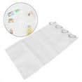 thumbnail image 1 of Accesorios de baño, 6 bolsillos para colgar en la pared, organizador de baño, bolsa de malla multifuncional, 1 of 9