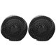 thumbnail image 4 of Cintas para manillar de bicicleta de carretera, mango antideslizante para bicicleta, cinturón con tapones para barra (negro y blanco), 4 of 8