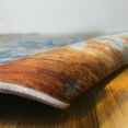 thumbnail image 5 of Crystal Print Kaori Modern Abstract Multicolored Area Rug, 9x13, 5 of 6