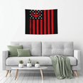 thumbnail image 5 of Kdxio Nautical American Flag Wall Hanging Tapestries Banner For Bedroom College Dorm Home Living Room Party Decor 29X37 In, 5 of 8