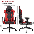 thumbnail image 6 of Waleaf Ergonomic Adult Gamer Chair, 330 lb Computer Chair, Racing Gaming Office Chair, Gamer Height Adjustable Swivel Chair with Lumbar Support and Headrest, 6 of 8