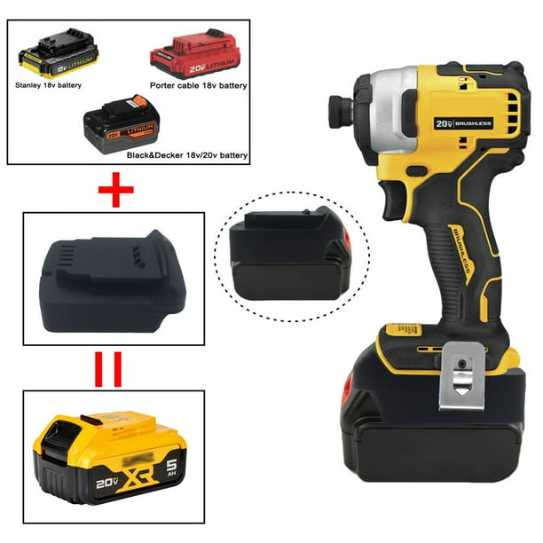 Use dewalt battery on porter cable hotsell