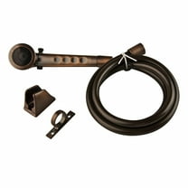 Dura Faucet DF-SA130-ORB RV Economical Shower Head and 60-inch Hose Kit - Water-Saving Trickle Switch (Oil Rubbed Bronze)