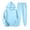 Light BlueA&34^0709K, variant on Fabrcox M-5XL Mens 2 Piece Sweatsuits Fleece Mens Joggers and Hoodie Set Causal Athletic Gym Sweatshirt Joggers Tracksuits Black 5XL