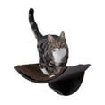 thumbnail image 3 of TRIXIE Lorena Space Saving Wall Mounted Cat Perch with Soft Cushion, Brown, 3 of 5