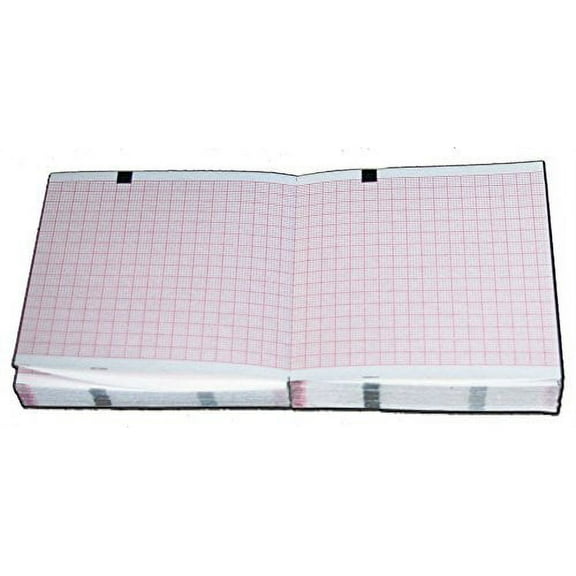 Schiller AT-1 Chart Paper - 90mm X 90mm X 280 Sheets, Z-fold (5 Packs/Box)