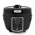 thumbnail image 1 of Aroma Professional Touch Glass Lid, Food Steamer, Slow Cooker, Multicooker with 11 Preset Functions, Steam Tray, Measuring Cup, Rice Spatula, 20 Cook, 1 of 6