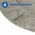 thumbnail image 3 of Home+Solutions Round Distressed Wood Decorative Toilet Seat, Gray, 3 of 10