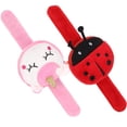 thumbnail image 3 of SHISUYAN 2Pcs Slap Bracelet Assorted Color Kawaii Style for Children Birthday Party, 3 of 8