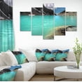thumbnail image 1 of Crystal Clear Mountain Lake - Landscape Canvas Art Print, 1 of 4