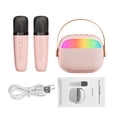 thumbnail image 1 of Microphones,Set Led Color And Set With Birthday Party Led Color Handheld Ktv Set Led Color Handheld Mic With 2 Birthday Buzhi Ktv Set Handheld Mic Portable Set With 2 Siuke Qisuo, 1 of 6
