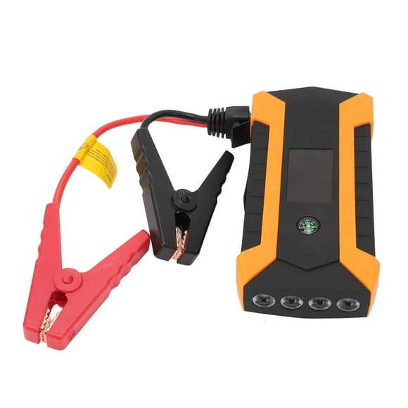 Arrancador de Batería Portátil Multifuncional Para Automóvil de 1000 A, Carga Rápida de 4 USB, Banco de Energía de 15000 mAh Con Luz LED de Emergencia de 3