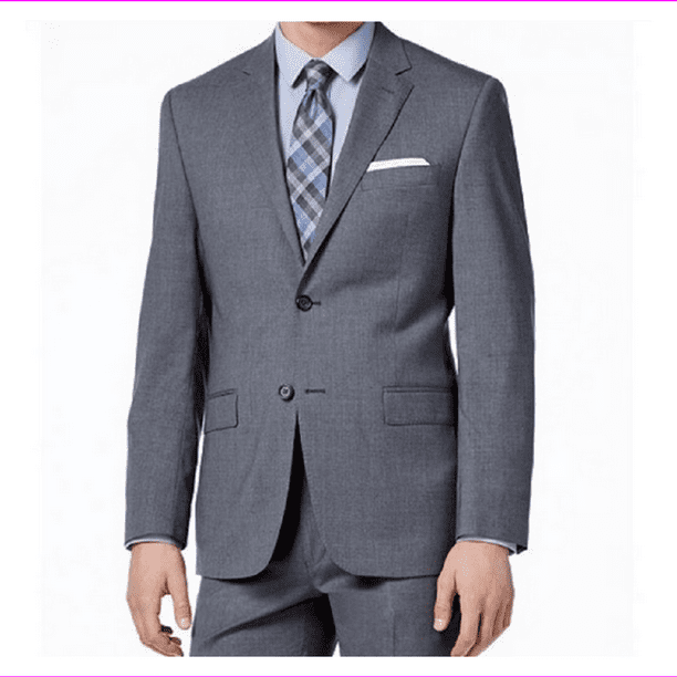 Ralph Lauren Ultraflex Slim Fit 100% Wool Suit Jacket, Grey, Size 40R