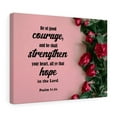 thumbnail image 4 of Scripture Walls Psalm 31:24 Be of Good Courage Bible Verse Canvas Christian Wall Art Ready to Hang Unframed, 4 of 7