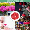 thumbnail image 6 of 12-Pack Wicker Rattan Balls 40mm/1.6 Inch Decorative Orbs Vase Fillers Bowl for Christmas/Weddings/Thanksgiving/DIY Crafts/Home Decor [Red], 6 of 6