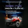 thumbnail image 4 of X Flash 1:10 Large Scale 4WD High-Speed Short-Course Truck, 85KM/H Remote Control Off-Road RC Car with Oil-Filled Shocks, Waterproof ESC for Adults - RTR, 4 of 5