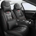thumbnail image 2 of Funda de asiento de coche universal de piel sintética de 1 asiento para VW Golf Passat CC Touran Tiguan Toureg Touareg Phaeton T-ROC Accesorios interiores, 2 of 5