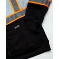 thumbnail image 4 of Bass Creek Outfitters Mens Fleece Hoodie - Safety Workwear ANSI/ISEA Class 3 High Visibility Hoodie, 4 of 7