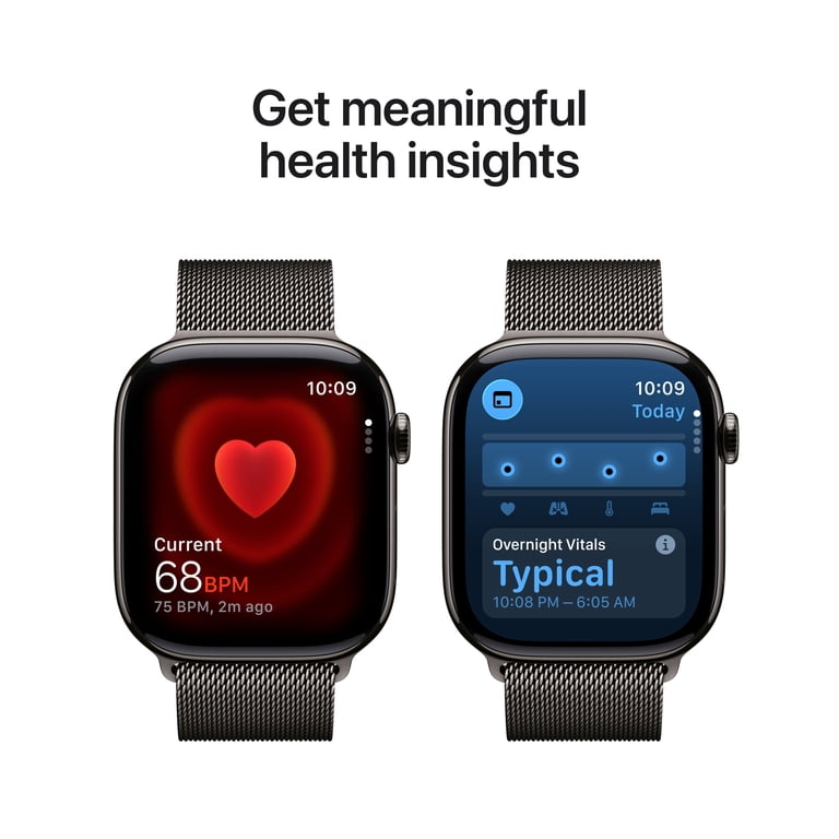 Apple Watch Series 11 [GPS + Cellular 46mm] Smartwatch with Slate