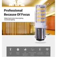 thumbnail image 3 of 1/2Pcs LED Sewing Machine Bulb Double Contact Bayonet Base Small Bayonet Cap, 3 of 5