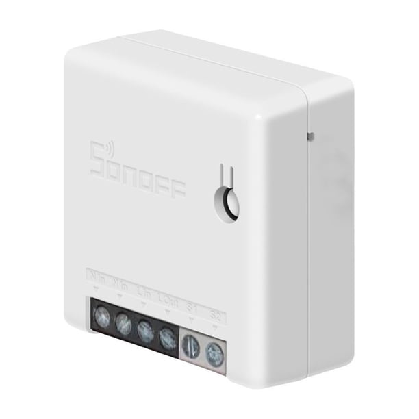 Xihbxyly Dia Del Primer Ministro Sonoff-Mini Wifi Diy Control Remoto de Aplicación de Voz Inteligente para