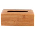 thumbnail image 3 of Bamboo Tissue Box with Creative Top Lid, Perfect present Idea for Housewarming Occasions, 3 of 5
