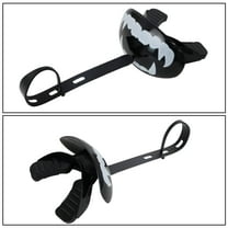 Sports Mouth Guard, Mouth Guard Sport for Football Basketball Boxing MMA Hockey, Protects Interior and Exterior of Mouth, Allows Airflow, Breathable Mouth Guard Football for Youth and Adults, Black