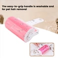 thumbnail image 5 of Quitapelusas Lavable Ropa Pelo Pegajoso Rodillo Reutilizable PortáTil Removedor de para Mascotas Pegajoso, Rosa, 5 of 5