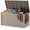 Grey, variant on SENYUM Upgrade Outdoor Storage Box, Extra Large Resin Deck Box, Waterproof Lockable Storage Container, Storage Bins with Lids for Patio furniture, Garden Tools