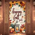 thumbnail image 4 of Autumn Pumpkins Happy Fall Banner Floral Lantern for Thanksgiving Harvest Festival Seasonal Decoration, 4 of 9