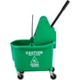 thumbnail image 3 of Global Industrial Mop Bucket And Wringer Combo 38 Qt. Down Press Green, 3 of 7