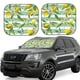 thumbnail image 1 of Balery Lemon Parasol para parabrisas de coche de 2 piezas | Parasol plegable para parabrisas delantero de coche para la mayoría de sedanes-Small, 1 of 6