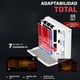 thumbnail image 3 of Gabinete Gamer BALAM RUSH TANK EXPERT CURVE 6800 ATX Media Torre 3 Fan Panel Curvo Cristal Templado USB-C ARGB Blanco BR-941587, 3 of 6