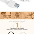 thumbnail image 2 of Seitruly Cable adaptador de unidad de estado sólido Maiwo HDD para el hogar portátil de velocidad rápida USB 3,0 a convertidor de disco duro Type2 NO2, 2 of 6