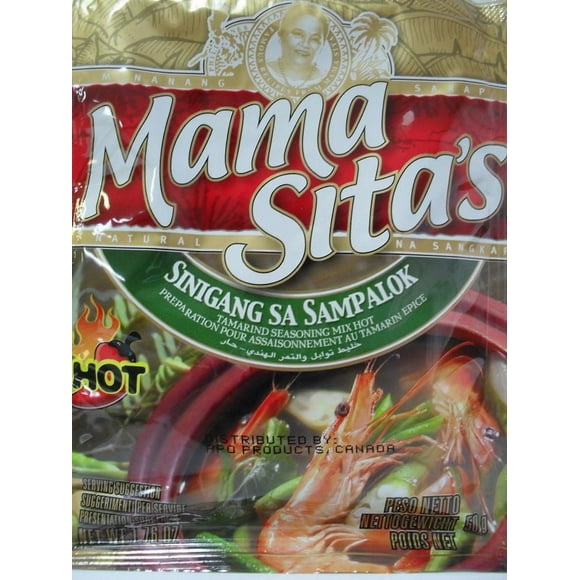 Mama Sita's Préparation pour assaisonnement au Tamarin Epicé 50g
